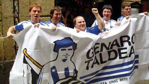 Genaro taldeak ere ospatu du Realaren igoera