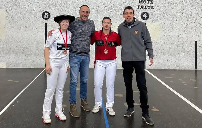 Nafarroako buruz buruko pilota txapelketa irabazi du Goiuri Zabaleta leitzarrak