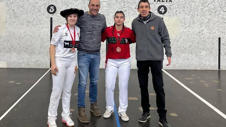 Nafarroako buruz buruko pilota txapelketa irabazi du Goiuri Zabaleta leitzarrak