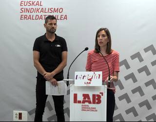 Aranoko zerrategian gertatuko lan istripu larria zigor epaitegietara eraman du LAB sindikatuak