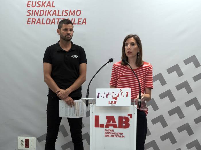 Aranoko zerrategian gertatuko lan istripu larria zigor epaitegietara eraman du LAB sindikatuak