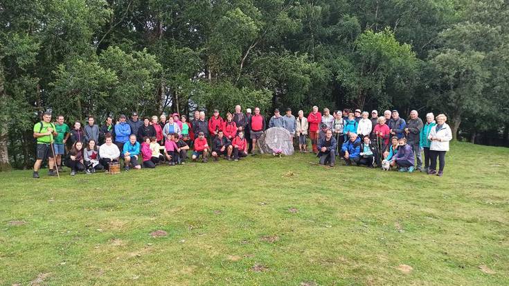 Mendizaleen oroimenezko ekitaldia egin dute Agiñan