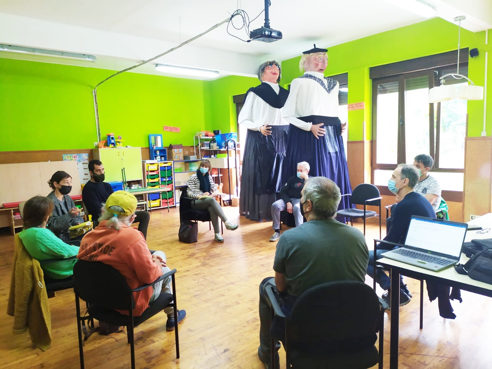 Landarte programaren lansaioa Zubietan larunbatean