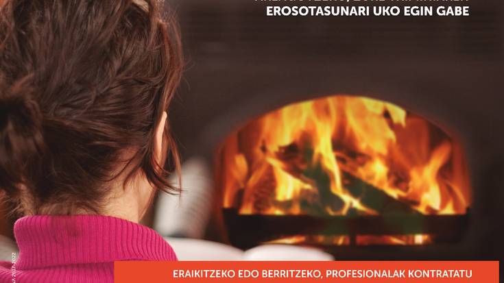 Tximiniako suterik ez gertatzeko aholkuak eman ditu Nafarroako Suhiltzaileen Zerbitzuak