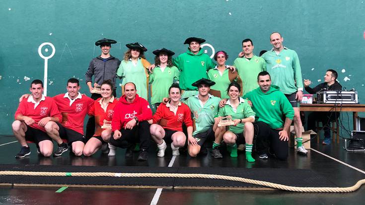 Beti Gaztek irabazi du Nafarroako launakako sokatira txapelketa mistoa