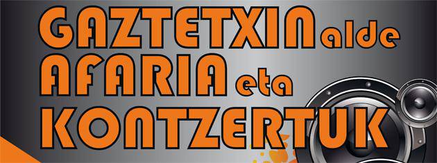 Lesakako gaztetxearen aldeko afaria eta kontzertuak izanen dira ortziralean