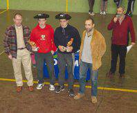 Herriko pilotari gazteak irailetik txapelketetan jokatzen ari dira