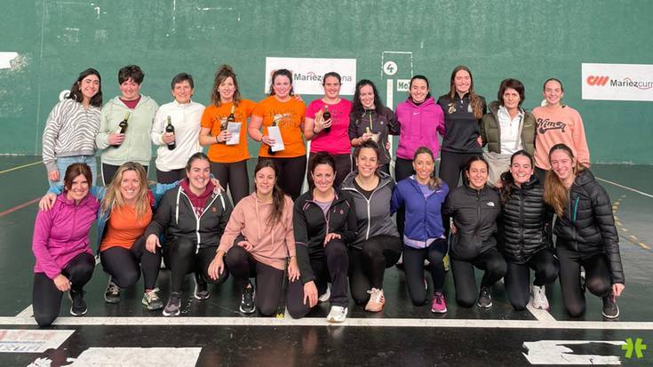 Donezteben Binakako Emakumezkoen Frontenis Txapelketa martxoaren 7an jokatuko dute