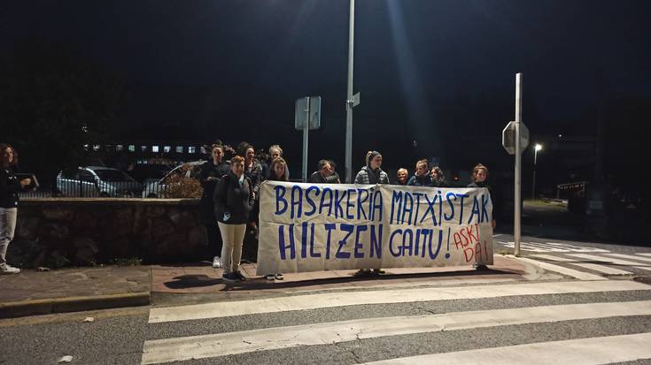 Gasteizko hilketa matxista salatu dute Beran