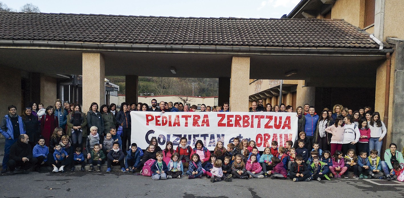 Pediatra zerbitzuaren egoerari buruz hitz egiteko bilera eginen dute ostegunean Goizuetan