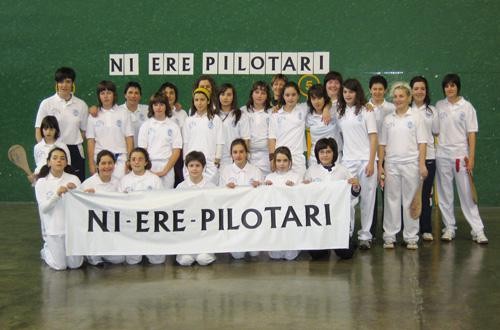 Sei leitzarrek parte hartuko dute ‘Ni ere Pilotari’ txapelketan