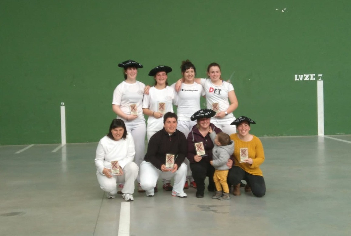 Baztango Frontenis Txapelketa Mistoa eginen da uztailean