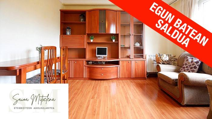 Saioa Mitxelena Inmobiliaria: Hondarribiko Mendelu auzoan pisua salgai