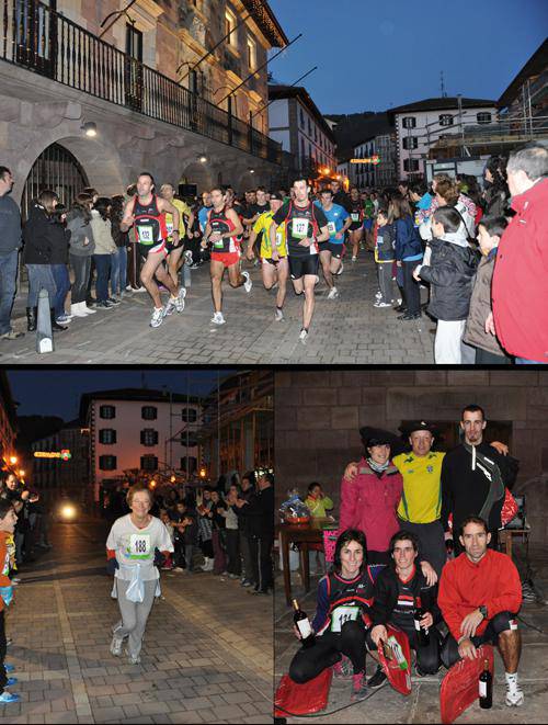 Kasik 200 korrikalari atera dira Elizondoko San Silvestre lasterketan
