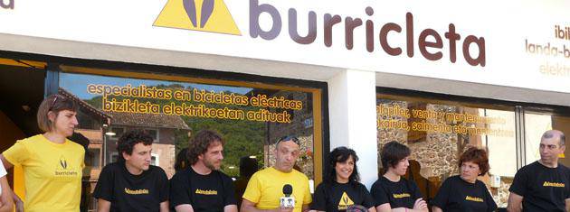Burrikleta Oronoz-Mugairira ailegatu da