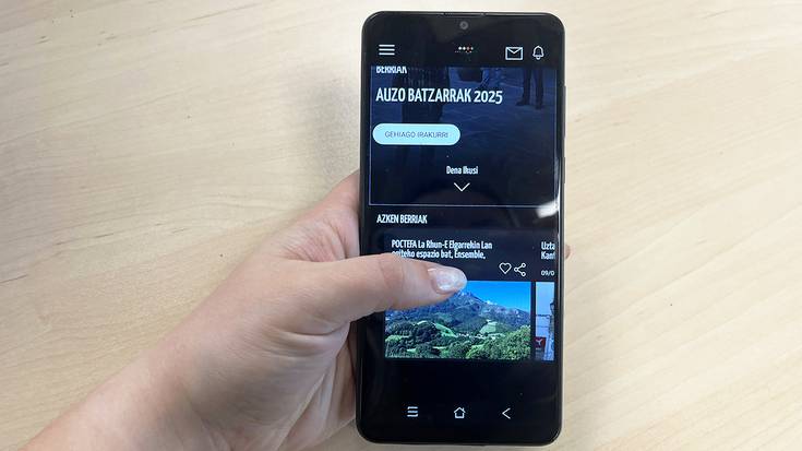 Android mugikorra dutenentzako erabilgarri dago Bera Hurbil aplikazio eraberritua