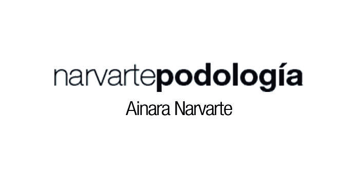 AINARA NARVARTE PODOLOGOA logotipoa