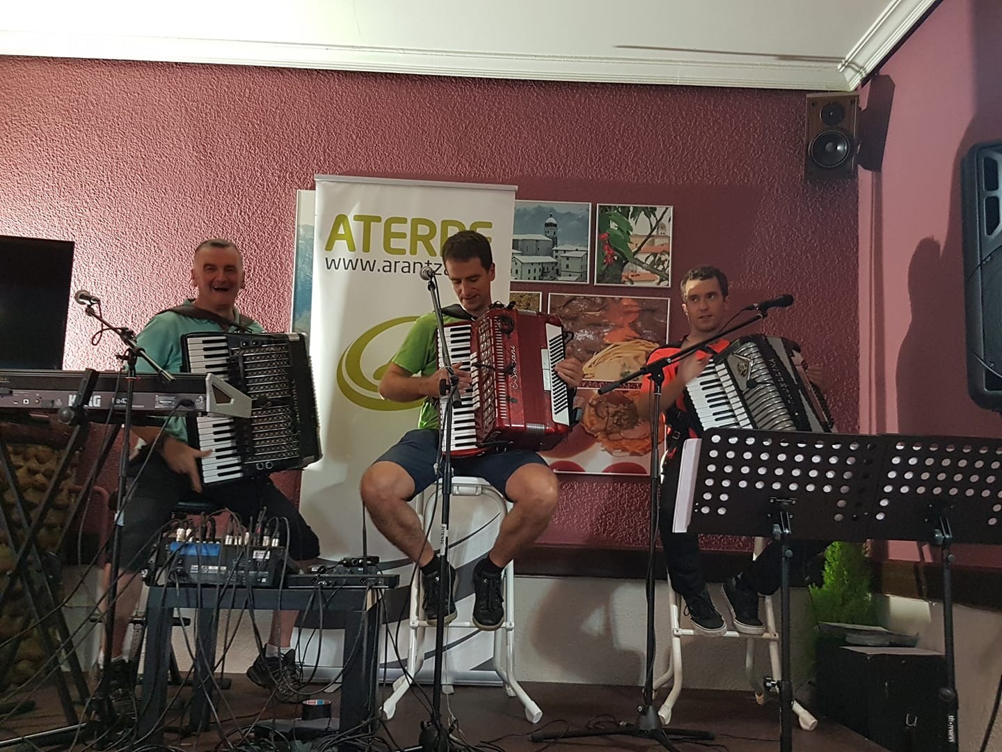 Gregorio, Beñat eta Andoni Mitxelena akordeoilariek larunbatean Arantzan ematekoa zuten kontzertua gibelatu dute