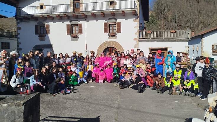 Beintza-Labaienen ere inauteak ospatu dituzte asteburuan