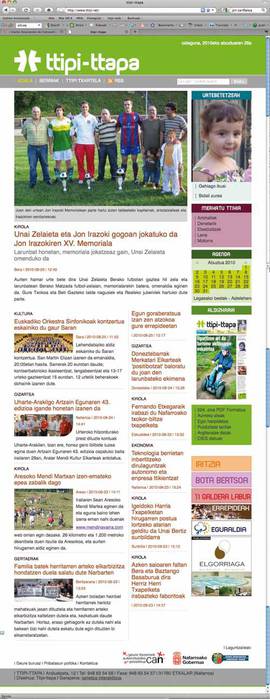 Itxuraberritua gelditu da www.ttipi.eus atari digitala