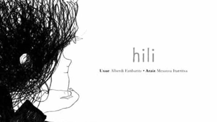 Uxue Alberdik 'Hili' liburu ilustratua aurkeztu digu