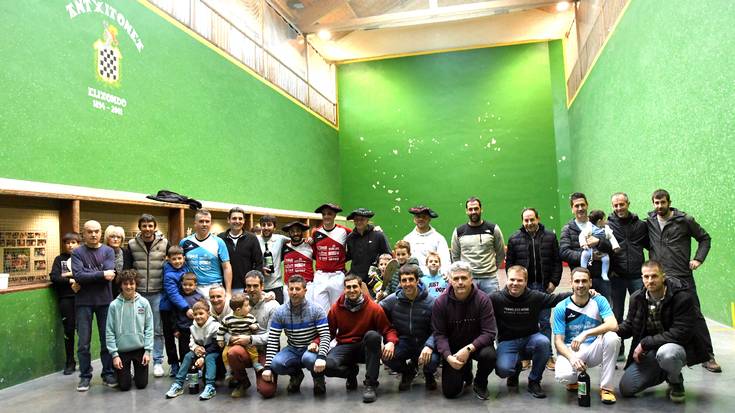 Josu Gamiok eta Mikel Igoak irabazi dute Antxitonea trinketeko 76. paleta goma txapelketa nagusia