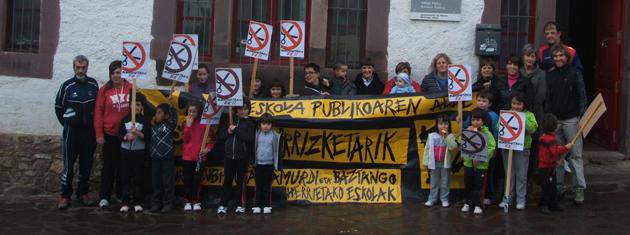 Murrizketen kontra kontzentratzen hasi dira Xareta eta Baztango eskoletan