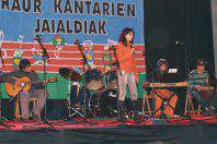 Nahia Barriola Haur Kantarien Jaialdien azken saioan