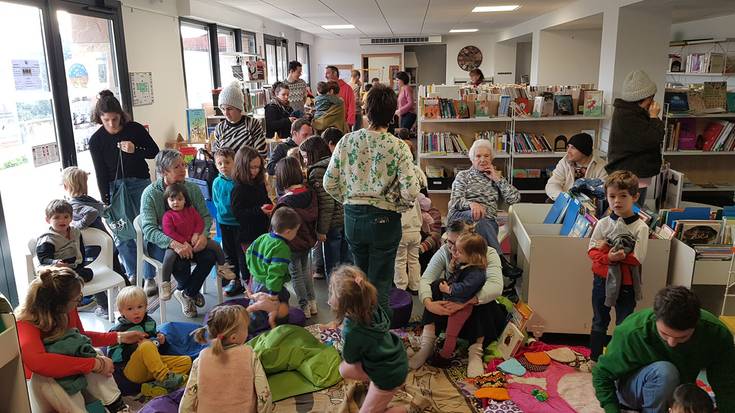 Hostoz hosto proiektuko Irakurketa euskaraz besta eginen dute martxoaren 31n Saran