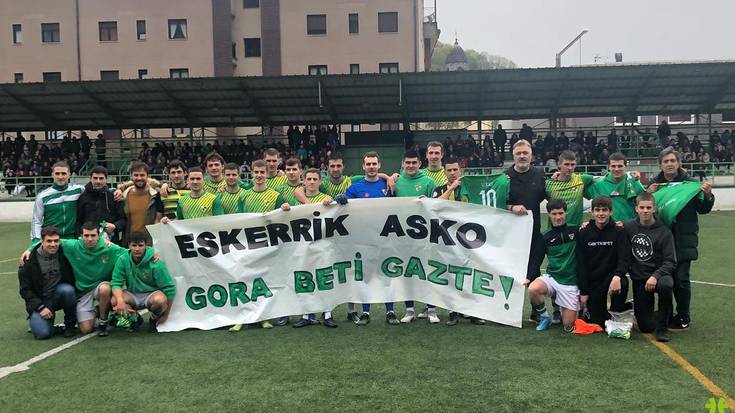 Hirugarren mailako azken partidaren lekuko izan da Lesakako Mastegi futbol zelaia
