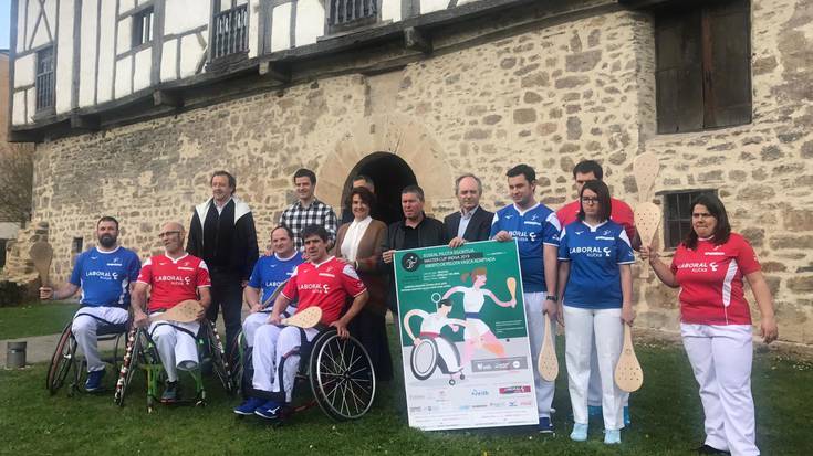 Euskal pilota egokituko master cup txapelketaren finalak igandean jokatuko dituzte Beasainen