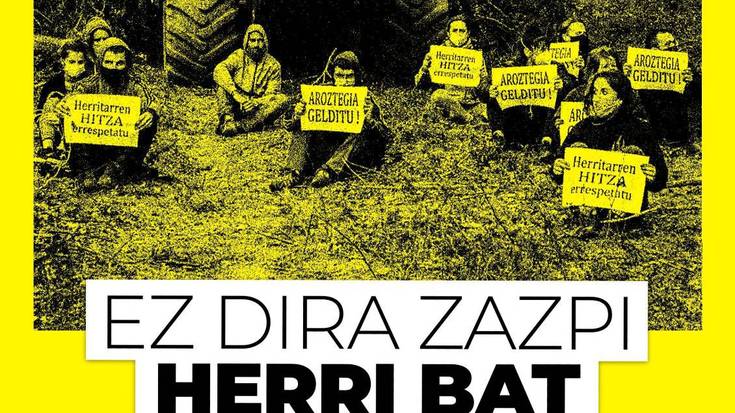 Zigor ekonomikoari aitzin egiteko diru bilketa kanpaina abiatu du Aroztegiko Elkartasun Komiteak