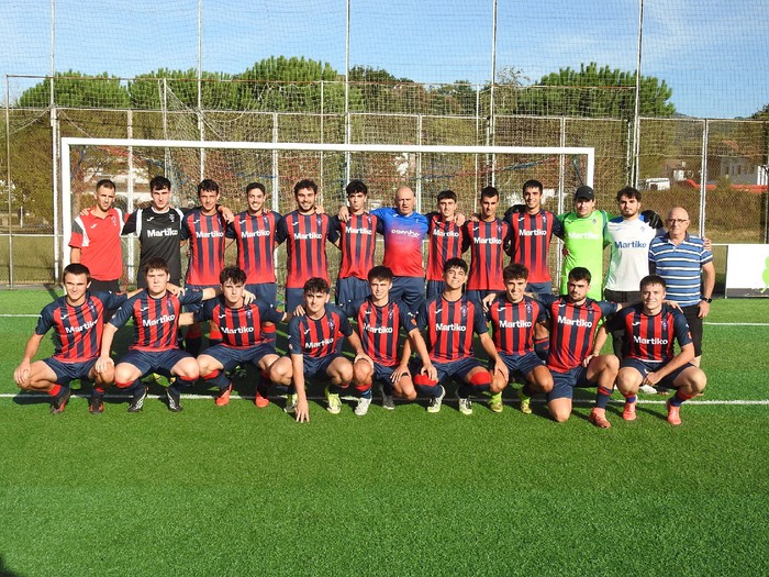 Gure Txokoak bakarrik lortu du garaipena eskualdeko futbol talde nagusien artean