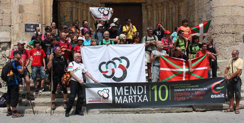 ESAITen XI. Mendi Martxa Amaiurren abiatu da uztailaren 30ean