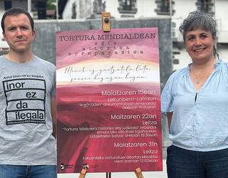 «50 tortura kasu baino gehiago identifikatu ditugu Mendialdean»