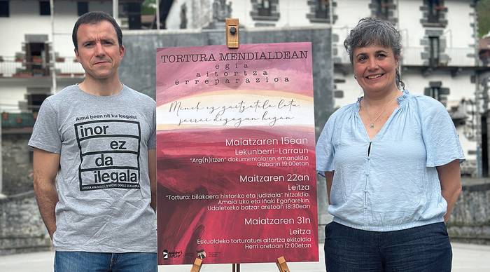 «50 tortura kasu baino gehiago identifikatu ditugu Mendialdean»