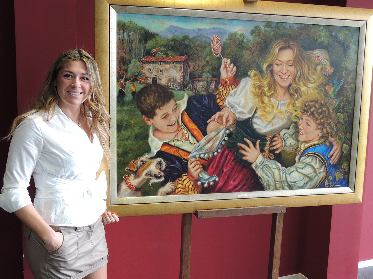 Haur eta helduentzako pintura tailerra antolatu dute Lesakan