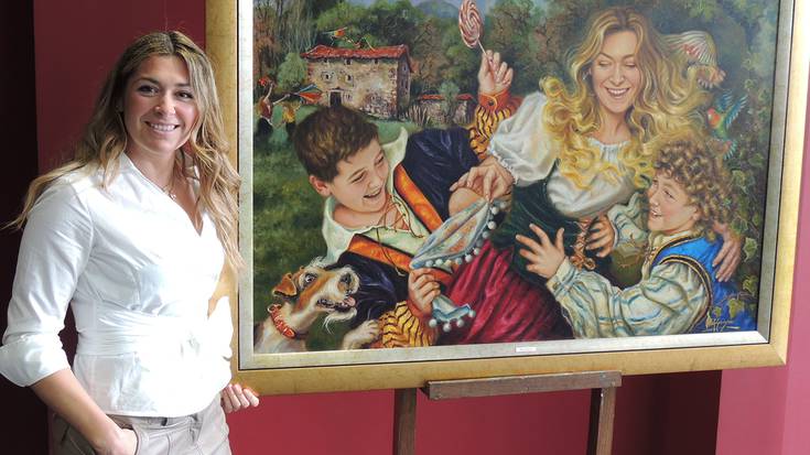 Haur eta helduentzako pintura tailerra antolatu dute Lesakan