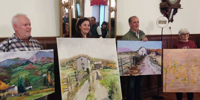 Maria Maldonado irundarrak irabazi du Elizondoko Kasinoko margo lehiaketa