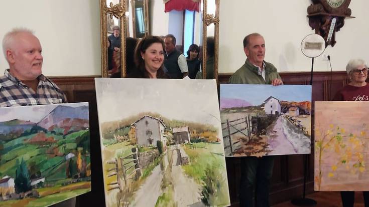 Maria Maldonado irundarrak irabazi du Elizondoko Kasinoko margo lehiaketa