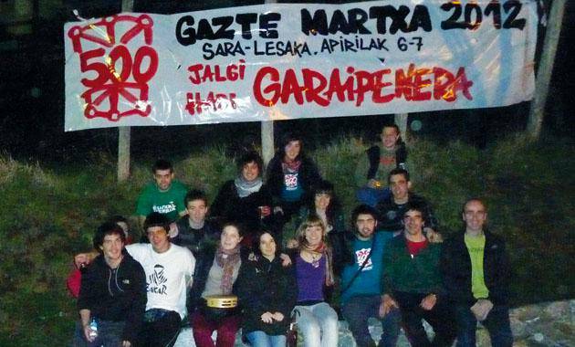 Gazte Martxarako gonbitea 