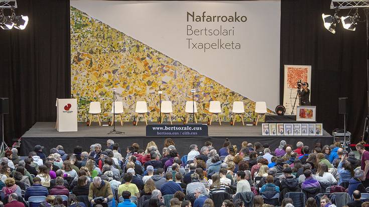 Igandean eginen dute Nafarroako Bertsolari Txapelketako azken finalaurrekoa