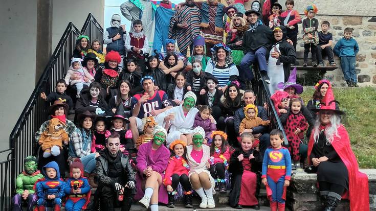 Beintza-Labaienen gogotsu ospatu dituzte inauteriak aurten