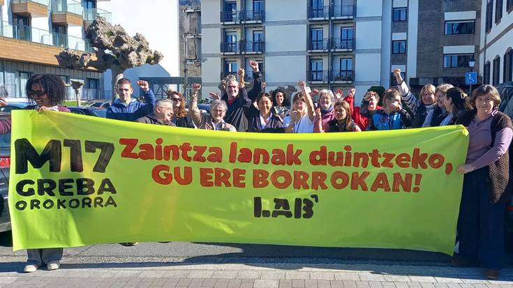 Baztan-Bidasoko zahar egoitzetako langileek bat egin dute greba orokorrarekin
