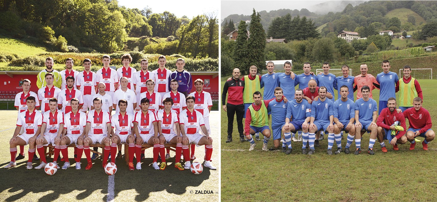 Nafarroako Preferente mailako futbol derbia jokatuko dute Doneztebek eta Aurrerak
