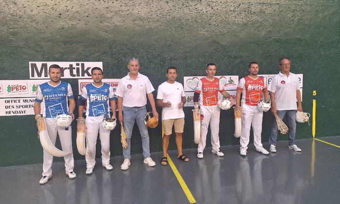 Nafarroako Foru Komunitateko Erremonte Txapelketako finalerdietako protagonistak erabakiak gelditu dira