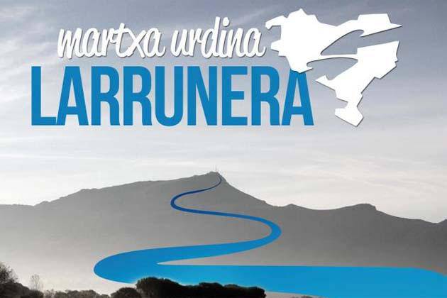 Martxa urdina Larrunera igoko da igande honetan