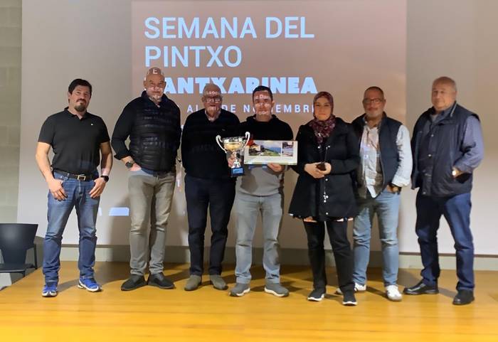 Peio Benta-Landibar izan da Dantxarineko 12. Pintxoaren Asteko irabazlea