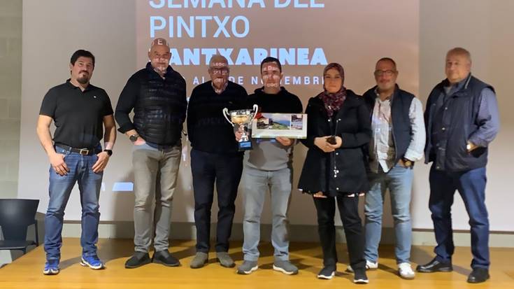 Peio Benta-Landibar izan da Dantxarineko 12. Pintxoaren Asteko irabazlea