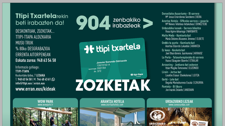 ZOZKETAK ttipi-ttapa 904 zk.